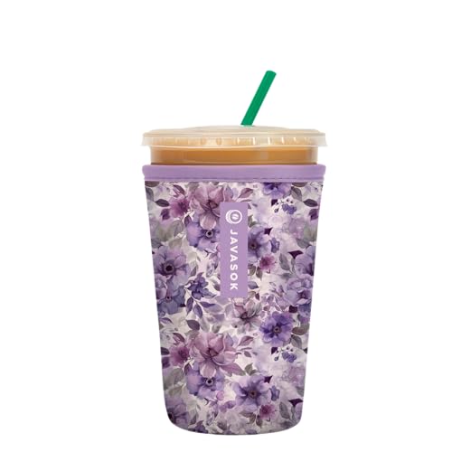 JavaSok Iced Coffee & Cold Soda Insulated Neoprene Cup Sleeve