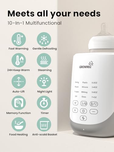 Auto Lift Nutri Bottle Warmer for Breastmilk & Formula