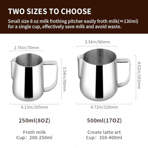 Milk Frothing Pitcher 500ml