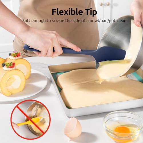 Heat Resistant Silicone Spatula Set (4 Count)