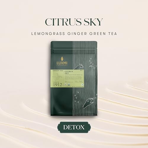Estates Citrus Sky Lemongrass Ginger Green Tea 50 Tea Bags (50 Count)