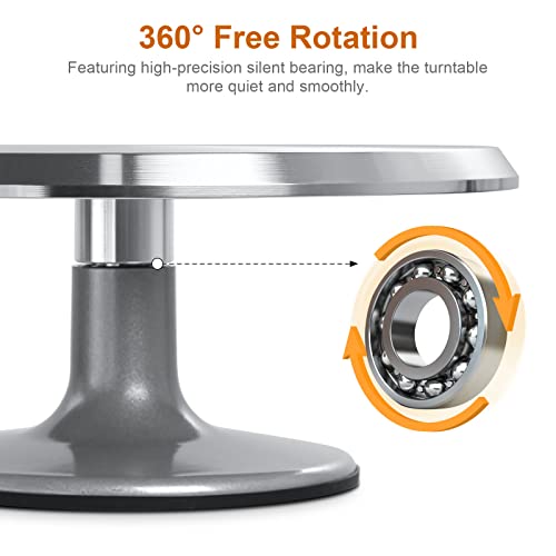 Cake Stand Rotating 12"