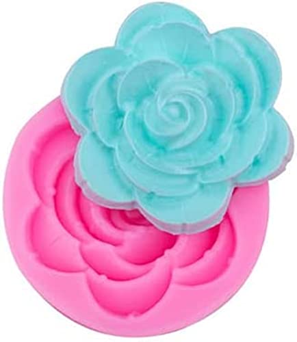 Flowers Fondant Molds Silicone Flower Molds for Cupcake Dessert