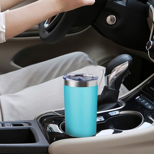 20 oz Skinny Tumbler with Lid and Straw (8 Count)