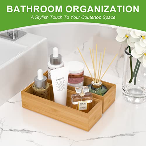 Bamboo Drawer Organizer (2 Count)