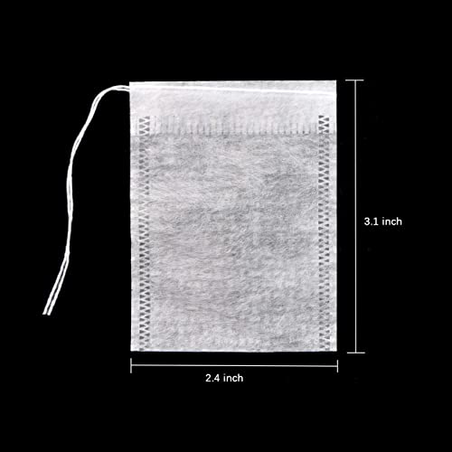 400pcs Disposable Tea Bags for Loose Leaf Tea (400 Count)