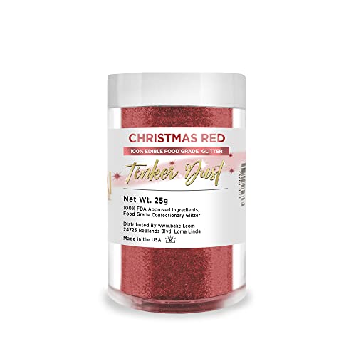 Christmas Red Edible Glitter