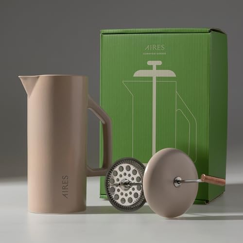 AIRES Ceramic French Press Coffee Maker