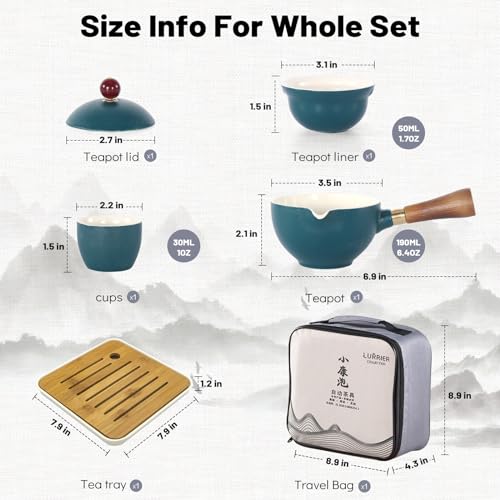 Porcelain Chinese Gongfu Tea Set