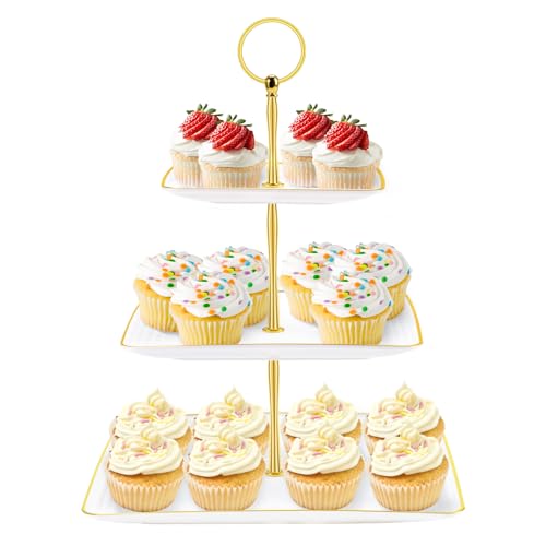 3 Tier Cupcake Stand Tower (18 Count)