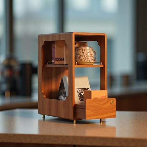 Coffee Bar Organizer for Countertop