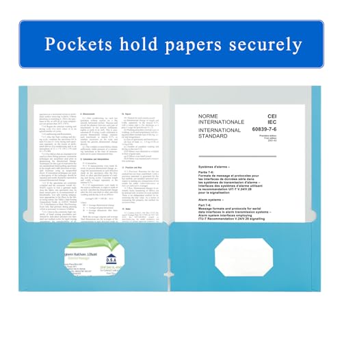 File folders with Pockets (50 Count)