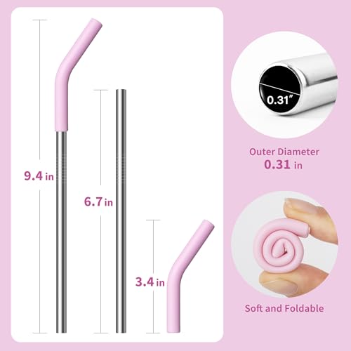 6.7" Short Metal Straw