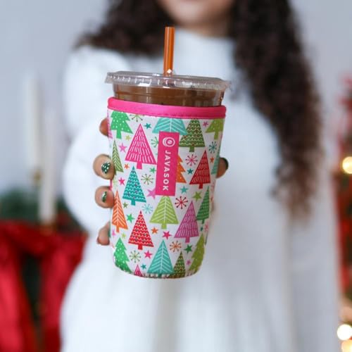 JavaSok Iced Coffee & Cold Soda Insulated Neoprene Cup Sleeve
