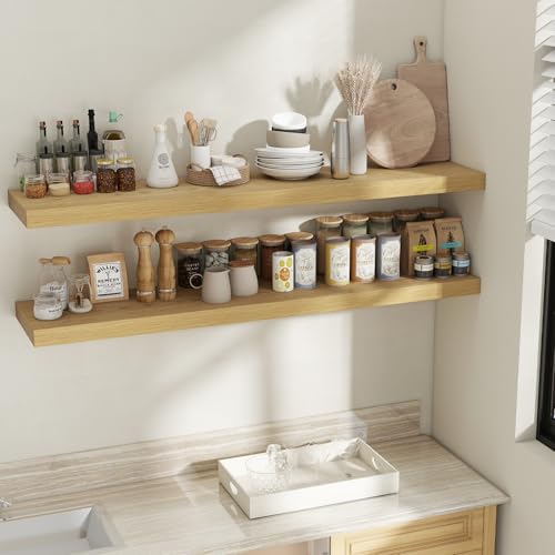 12 Inch Deep Floating Shelves (2 Count)