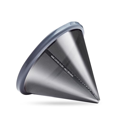 Able KONE Reusable Stainless Steel Coffee Filter Compatible with Chemex
