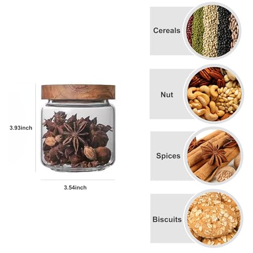Glass candy Containers