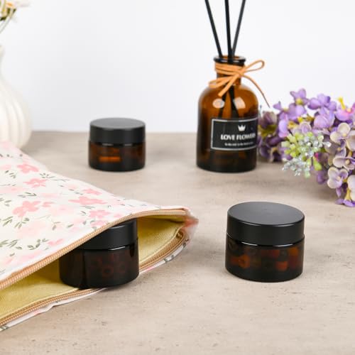 Glass Jars with Lids (24 Count)