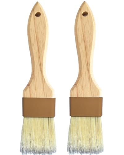 Natural Boar Bristle Pastry & Basting Brush (2 Count)