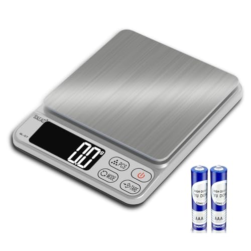 Mini Scale 6.6lb Scale for Grams (7 Count)
