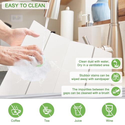 Large Dish Drying Mat for Kitchen Counter