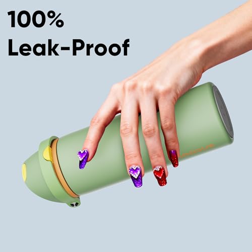 Insulated Water Bottle with Straw