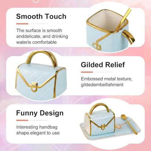 Purse Shaped Mug Set