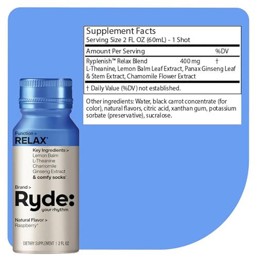 RYDE Relax Shot (16 Fl Oz)