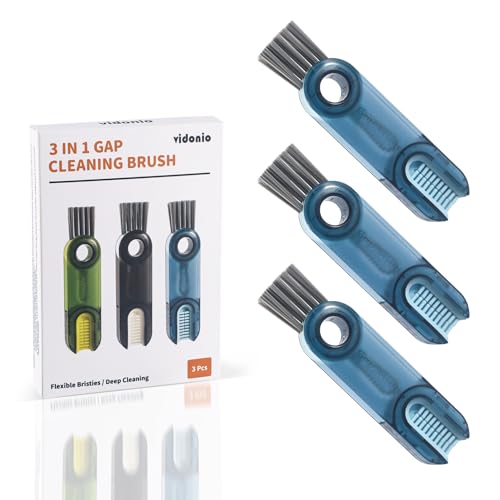 3 in 1 Cup Lid Gap Cleaning Brush Set