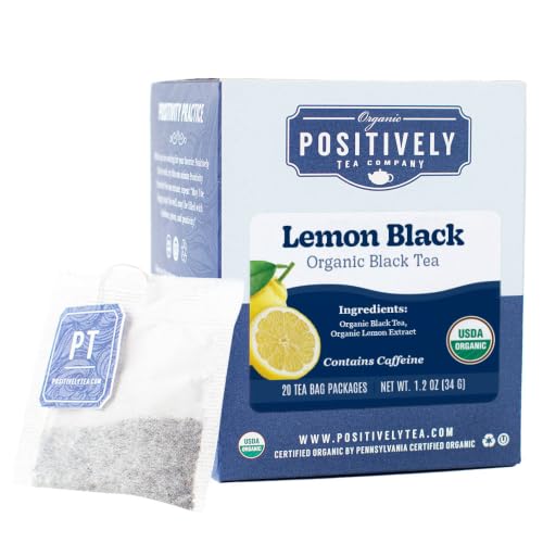Lemon Black Black Tea Bags (20 Count)