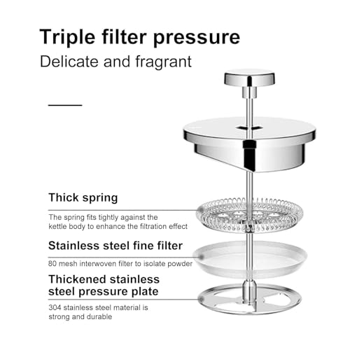 1000ml French Press Coffee Maker