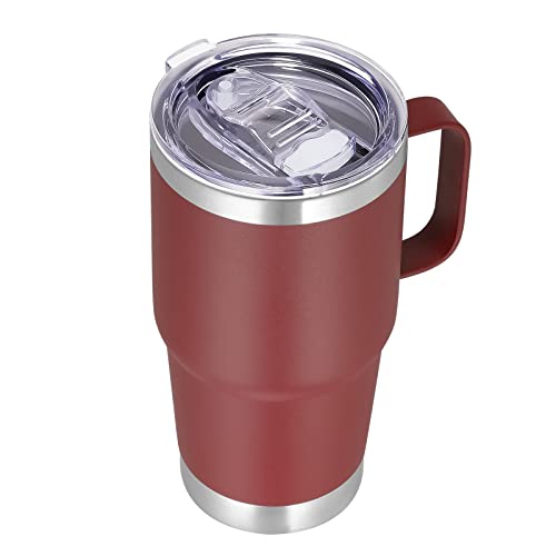 20 oz Tumbler with Handle Insulated Travel Coffee Mug
