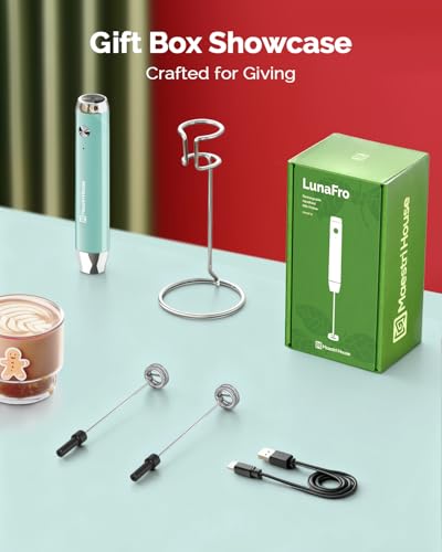 LunaFro Rechargeable Milk Frother