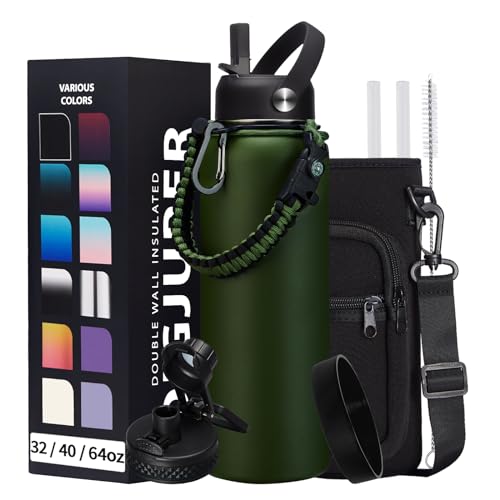 40OZ Water Bottle Stainless Steel (9 Count)