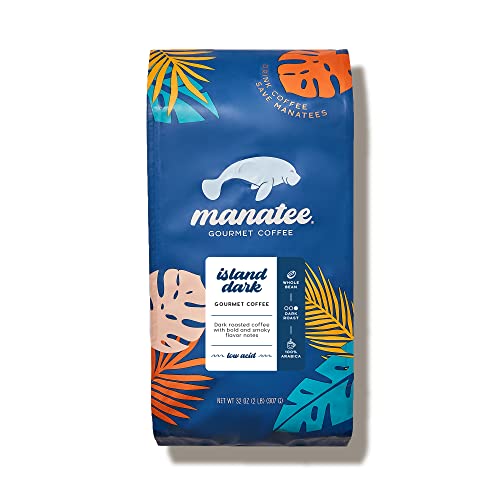 Manatee Gourmet Whole Bean Coffee (32 Ounce)