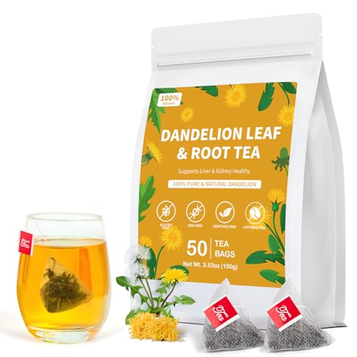 Dandelion Root and Leaf Tea (50 Count)