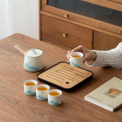 Portable Chinese Tea Set with Carry Bag