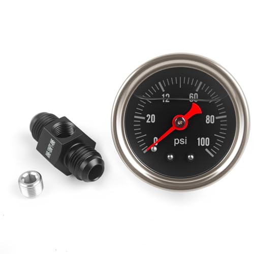 Universal 0 100psi Fuel Pressure Gauge 1