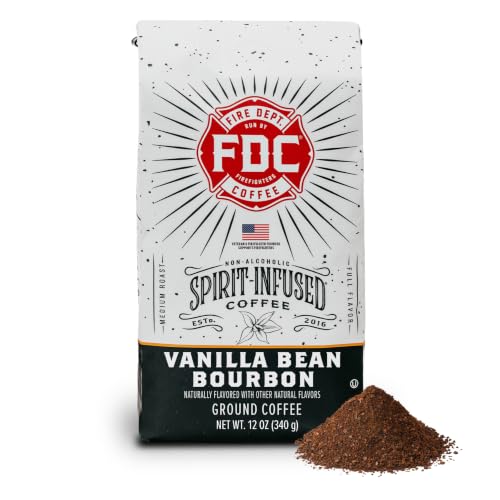 Vanilla Bourbon Infused Ground Coffee (12 Ounce)