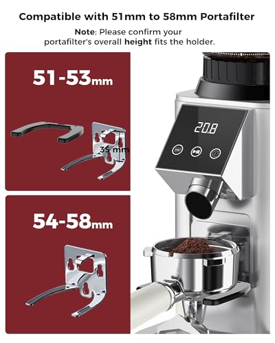 G1 Conical Burr Coffee Grinder with 48 Grind Settings