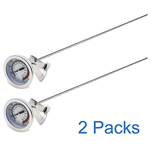 15“ turkey fryer thermometer with pot clip (2 Count)