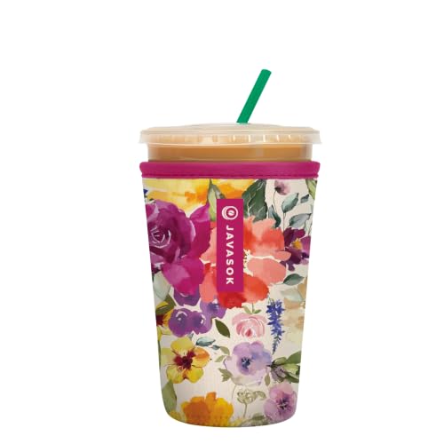 JavaSok Iced Coffee & Cold Soda Insulated Neoprene Cup Sleeve