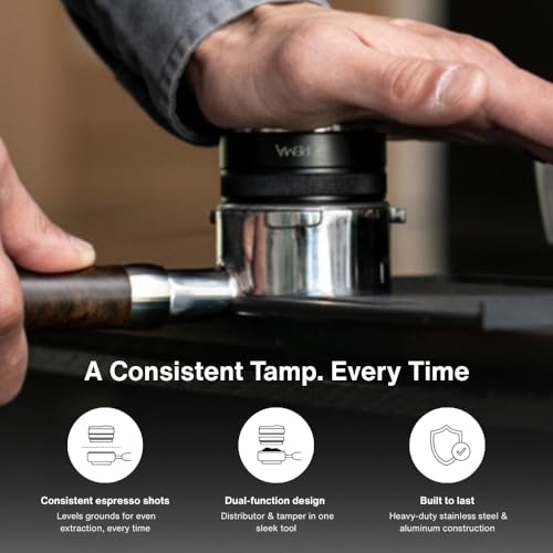 Coffee Products 58.5mm Hand Tamper & Distributor