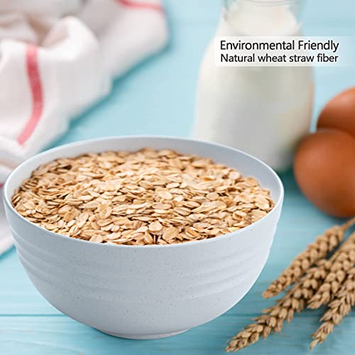 Set of 6] Unbreakable Large Cereal Bowls