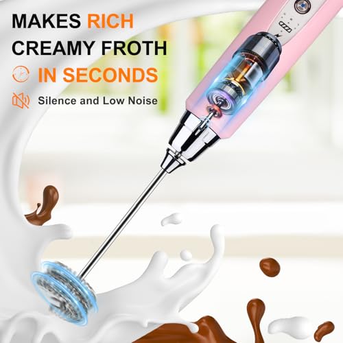 Handheld Milk Frother Wand for Coffee