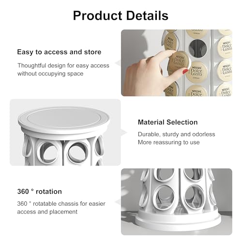 K Cup Holder Coffee Pods Holder with 40 K