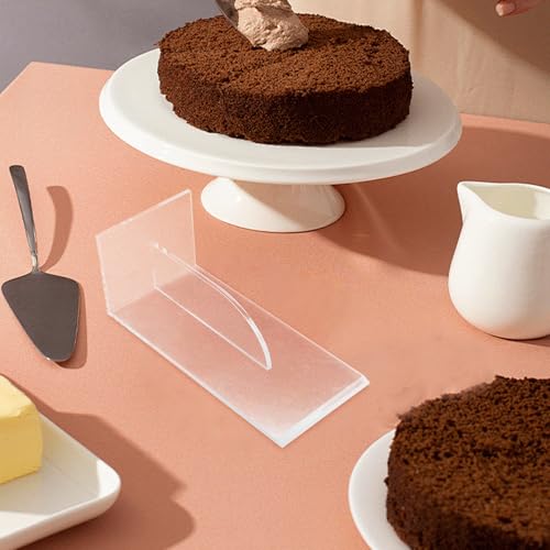 Transparent Acrylic Cake Scraper Smoother