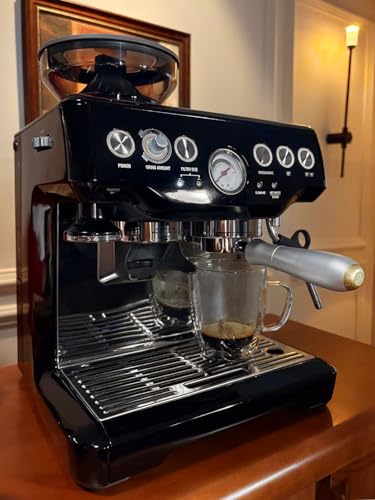 54mm Bottomless Portafilter with Anodized Aluminum Handle for Breville Barista Express