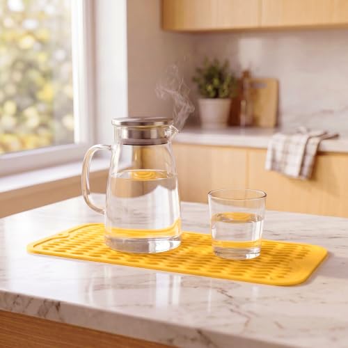 Silicone Dish Drying Mat for Multiple Usage