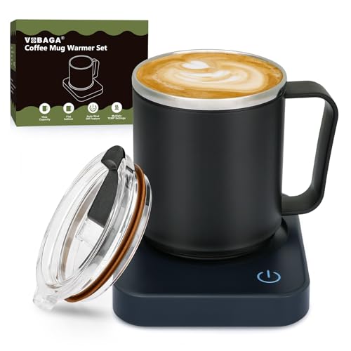 Coffee Mug Warmer Set with Auto Shut Off